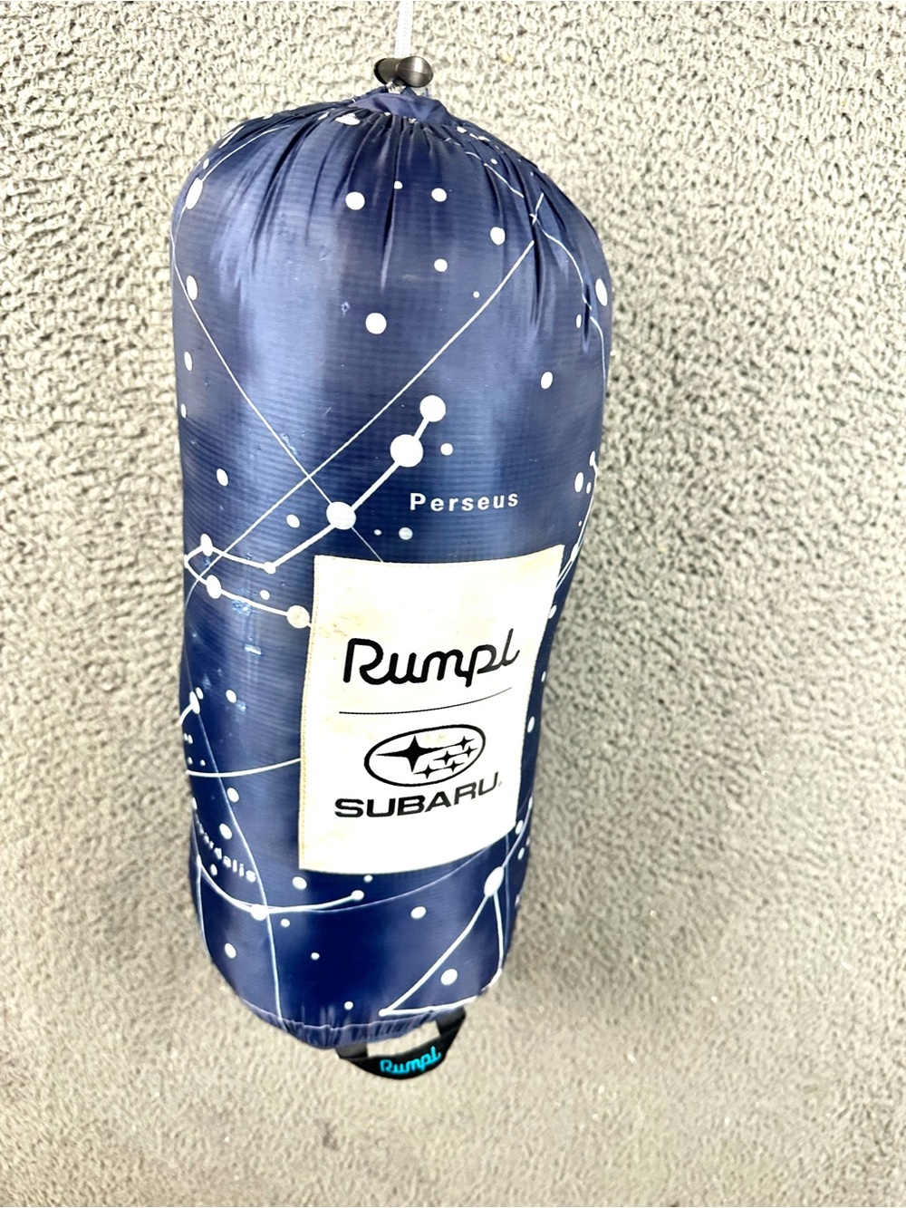 Rumpl Subaru Puffy Blanket Blue 50 x 70 Celestial Star Constellation Packable